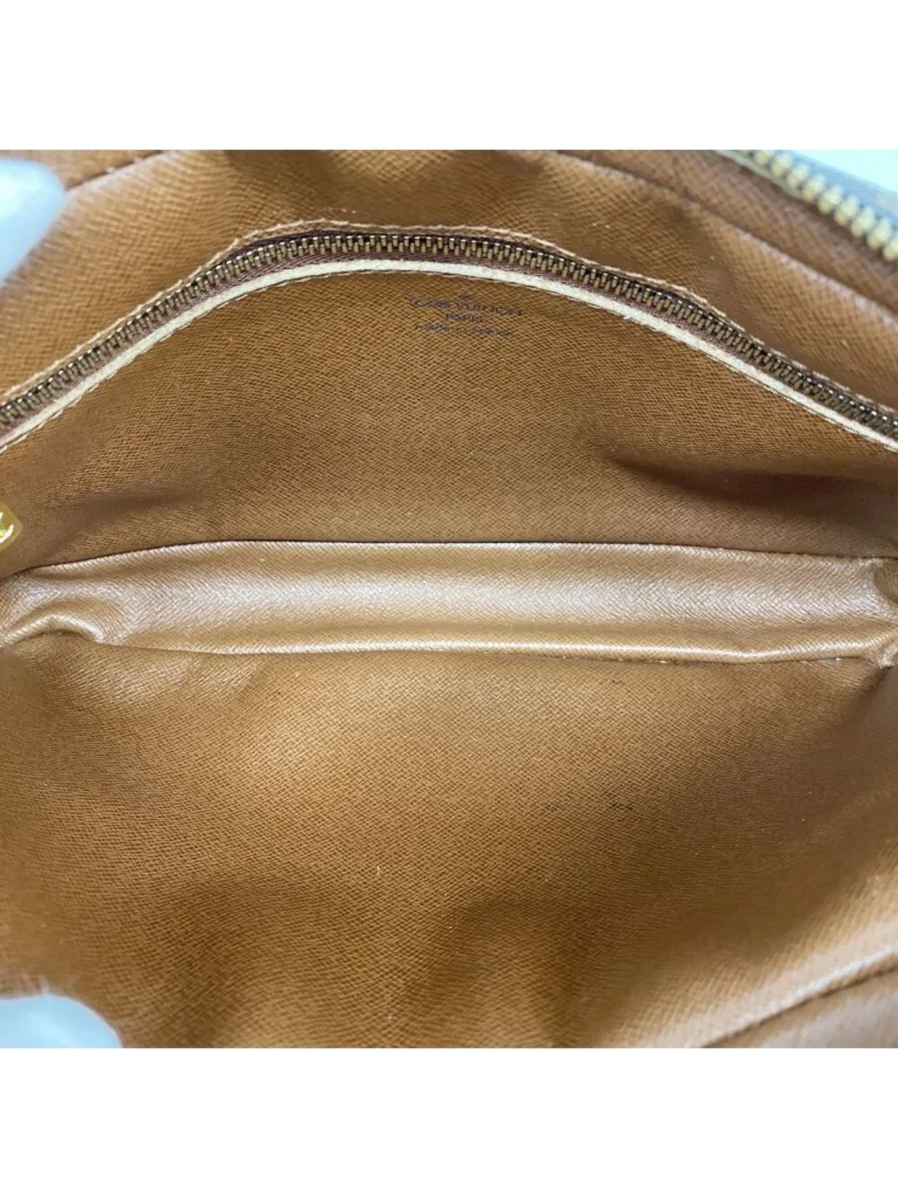 Louis Vuitton Clutch Monogram Marly Dragonne GM Brown